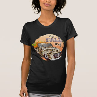 Es ist Herbst Y'all Women's Black T Shirt - Saison