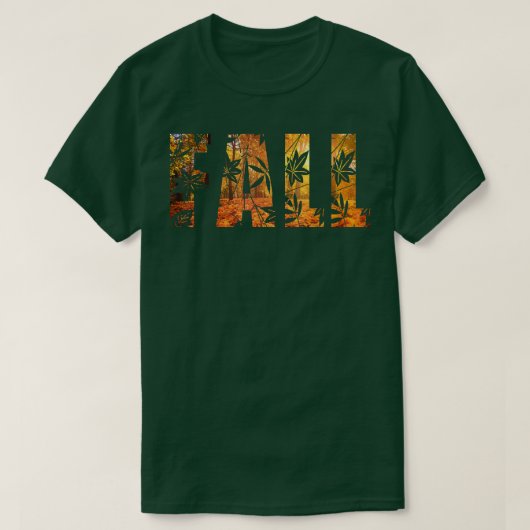 Es ist Herbst Y'all Word Herbst Herbstlaub T-Shirt (Design vorne)