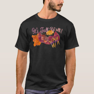 Es ist Herbst Y'alle Herbstsaison Erde Tones Blätt T-Shirt