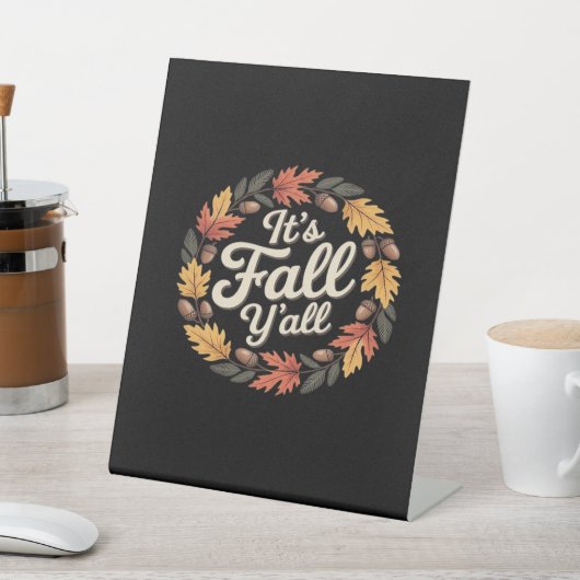 Es ist Herbst Y's Halloween Bats Pumpkin Fall Hall Sockelschild (In SItu)