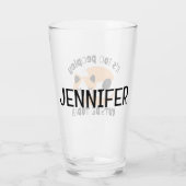 Es ist heute zu Leute draußen Glas (Rückseite)