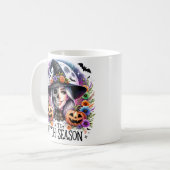 Es ist Hexensaison Halloween-Tasse Kaffeetasse (Vorderseite Links)