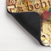 Es ist hinter Ihnen Mousepad (Ecke)