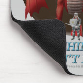 Es ist hinter mir mousepad (Ecke)