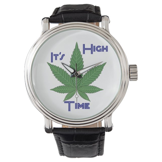 Es ist höchste Zeit Armbanduhr (Vorderseite)