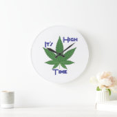 Es ist höchste Zeit Große Wanduhr (Zuhause)