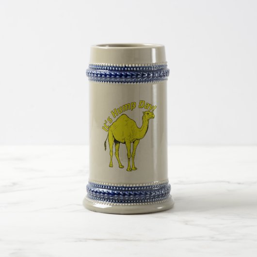 Es ist Hump Day Bierglas (Mittel)