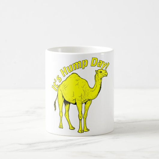 Es ist Hump Day Kaffeetasse (Mittel)