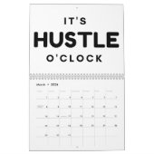 ES IST HUSTLE O'CLOCK CALENDAR KALENDER (Mär 2026)