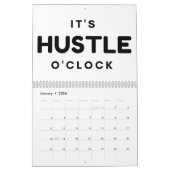 ES IST HUSTLE O'CLOCK CALENDAR KALENDER (Jan 2026)