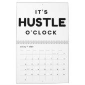 ES IST HUSTLE O'CLOCK CALENDAR KALENDER (Jan 2027)