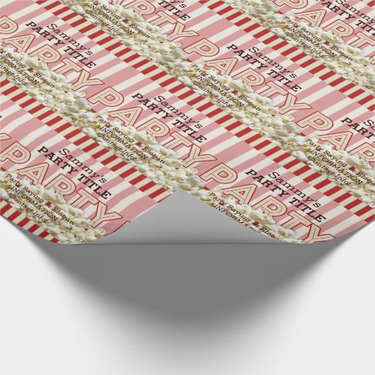 Es ist Ihr benutzerdefiniertes Party Personalisier Geschenkpapier (Ecke)