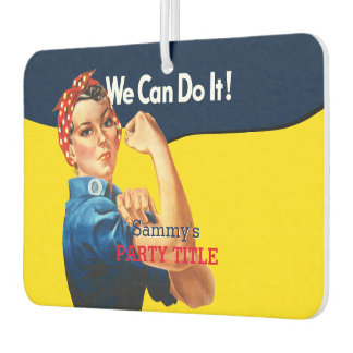 Es ist Ihr benutzerdefiniertes Rosie-Party, das di Autolufterfrischer