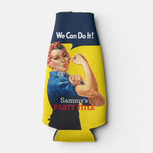 Es ist Ihr benutzerdefiniertes Rosie-Party, das di Flaschenkühler (Vorderseite)