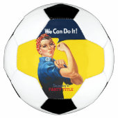 Es ist Ihr benutzerdefiniertes Rosie-Party, das di Fußball (Vorderseite)