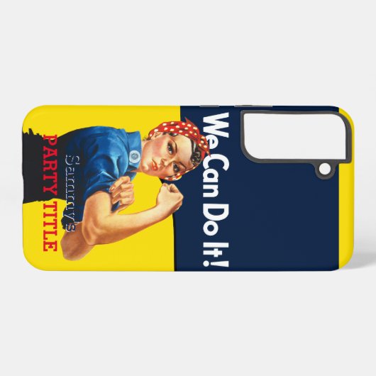 Es ist Ihr benutzerdefiniertes Rosie-Party, das di Samsung Galaxy Hülle (Rückseite (Horizontal))