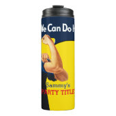 Es ist Ihr benutzerdefiniertes Rosie-Party, das di Thermosbecher (Vorderseite)