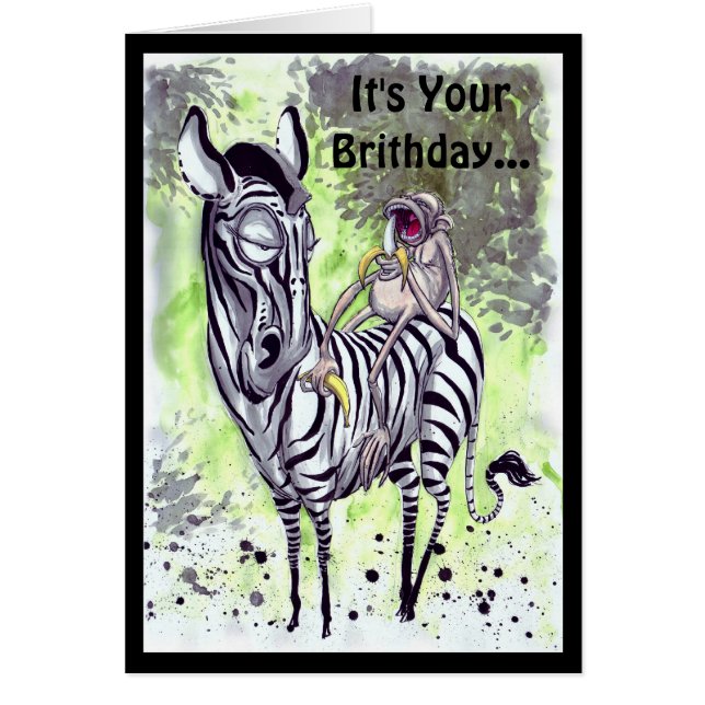 "Es ist Ihr Brithday" KARTE (Vorne)