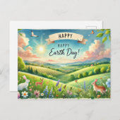 Es ist Ihr Earth Day 22 April Postkarte (Vorne/Hinten)