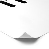 Es ist Ihr Geburtsbürobanner Poster (Ecke)