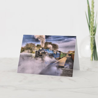 Es ist Ihr Geburtstag, Dampf-Zug-Karte Karte