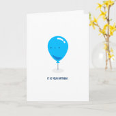 Es ist Ihr Geburtstag Karte (Gelbe Blume)