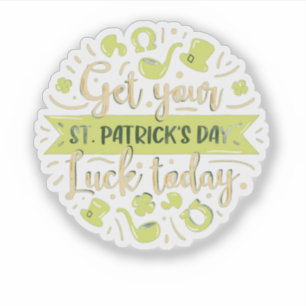 Es ist Ihr Glückstag, St. Patrick's Day Essential Aufkleber