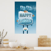 Es ist Ihr Happy Birthday Poster (24x36) (Küche)