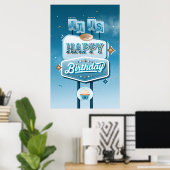 Es ist Ihr Happy Birthday Poster (24x36) (Heimbüro)