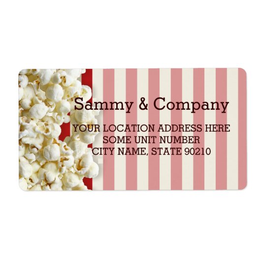 Es ist Ihr Party Personalisiert Popcorn Stil (Vorne)