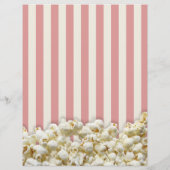 Es ist Ihr Party Stationary Popcorn Stil Flyer (Hinten)