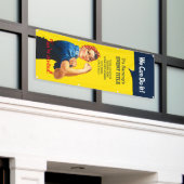 Es ist Ihr Personalisiertes Rosie Event Vertikal Banner (Äußeres Gebäude)