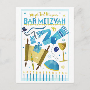 Es ist Ihre Bar Mitzwa! Postkarte