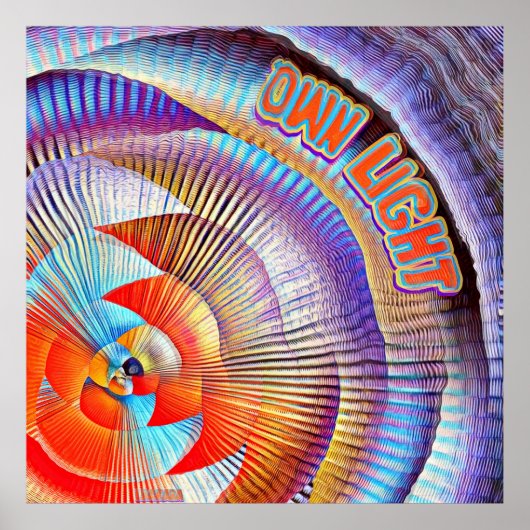 Es ist Ihre eigene Lichtshow! Poster (Vorne)