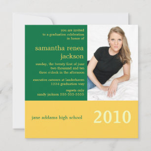 Es ist Ihre Jahr-Abschluss-Einladung (Grün) Einladung