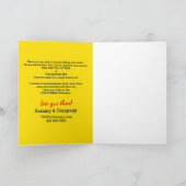 Es ist Ihre Linien 2 mit Seiten versehene Einladung (Innenseite)