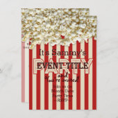 Es ist Ihre Linien 2 mit Seiten versehener Einsatz Einladung (Vorne/Hinten)