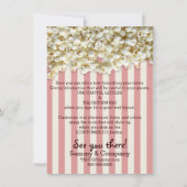 Es ist Ihre Linien 2 mit Seiten versehener Einsatz Einladung (Rückseite)