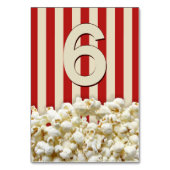 Es ist Ihre Party-anpassbare Nummer oder Buchstabe Tischnummer (Rückseite)