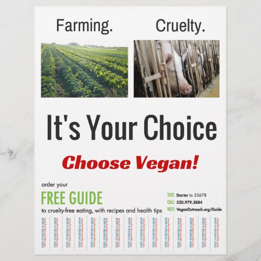 Es ist Ihre Wahl Flyer (Vorne)