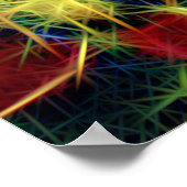 Es ist im Farbplakat Poster (Ecke)