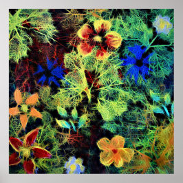 Es ist im Farbplakat Poster