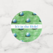 Es ist im Loch! Konfetti (Klein Vorderseite)