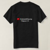 Es ist im Spiel T-Shirt (Design Rückseite)