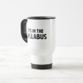 Es ist im Syllabus Reisebecher (Vorderseite Links)