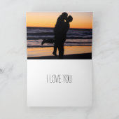 Es ist immer du gewesen | Benutzerdefiniertes roma Karte (Innenseite)