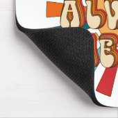 Es ist immer etwas mousepad (Ecke)