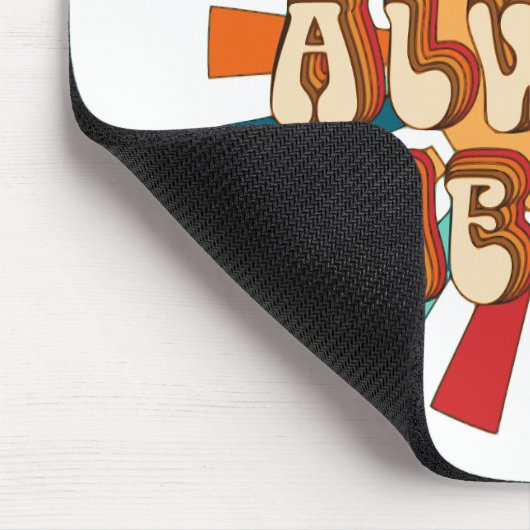 Es ist immer etwas mousepad (Ecke)