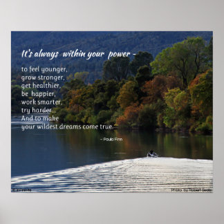 Es ist immer in Ihrem Power...Poster Poster