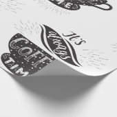 Es Ist Immer Kaffeezeit Geschenkpapier (Ecke)